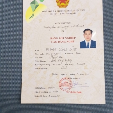 PHẠM CÔNG BÌNH