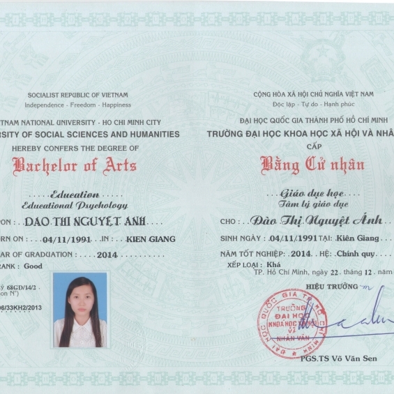 Đào Thị Nguyệt Ánh