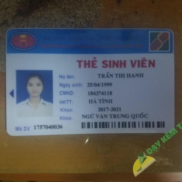 Trần thị hạnh