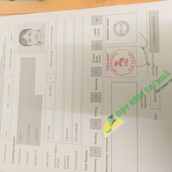 Trần Thị Mỹ Nhân