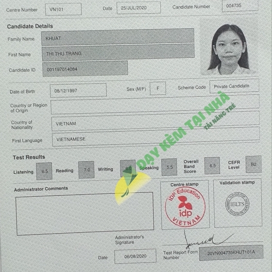 Khuất Thị Thu Trang