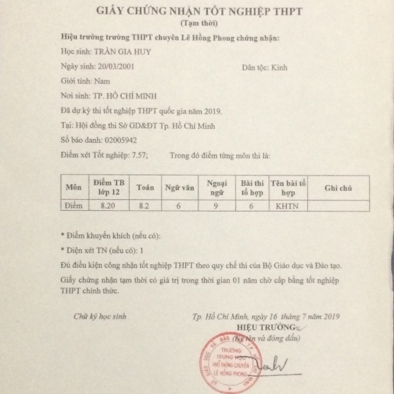 Trần Gia Huy