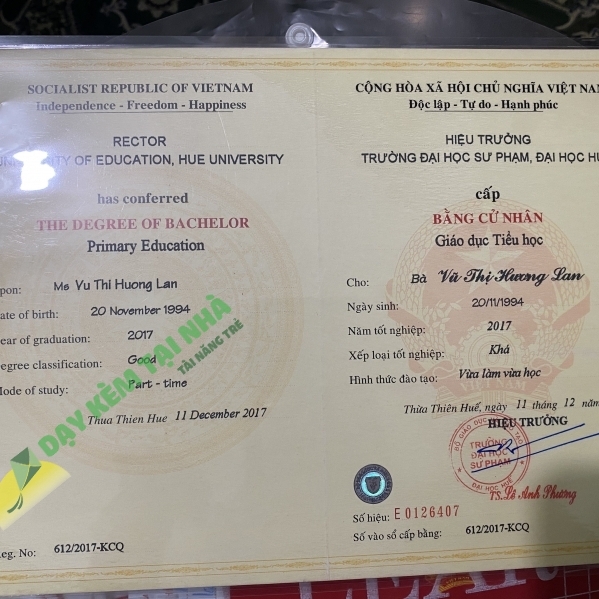 Vũ Thị Hương Lan