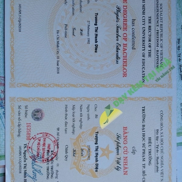 Trương Thị Hạnh Diệu