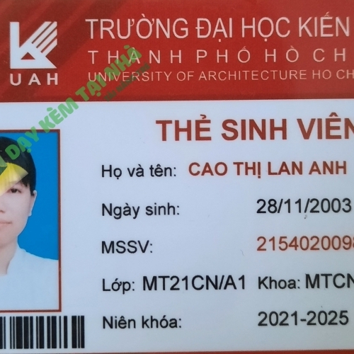Cao Thị Lan Anh