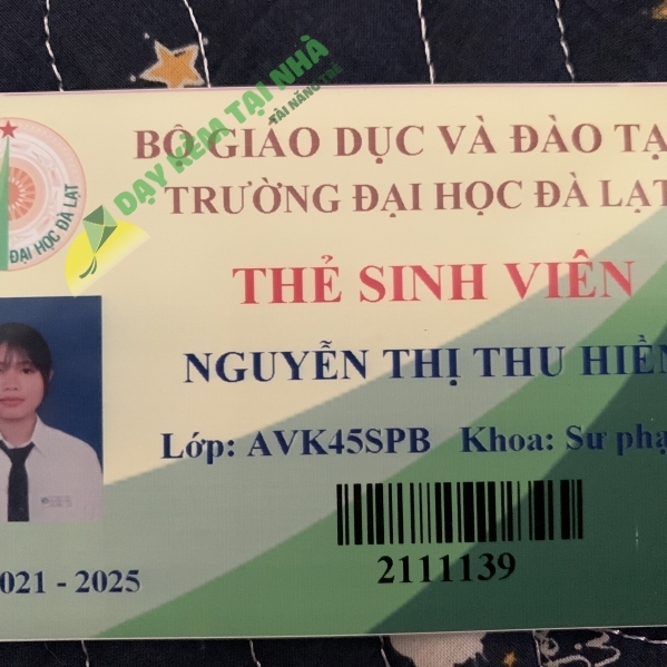 Nguyễn Thị Thu Hiền