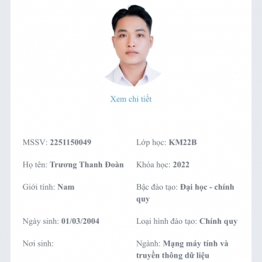 TRƯƠNG THANH ĐOÀN