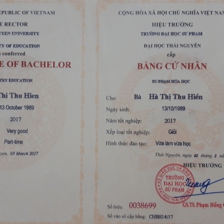 Hà Thị Thu Hiền