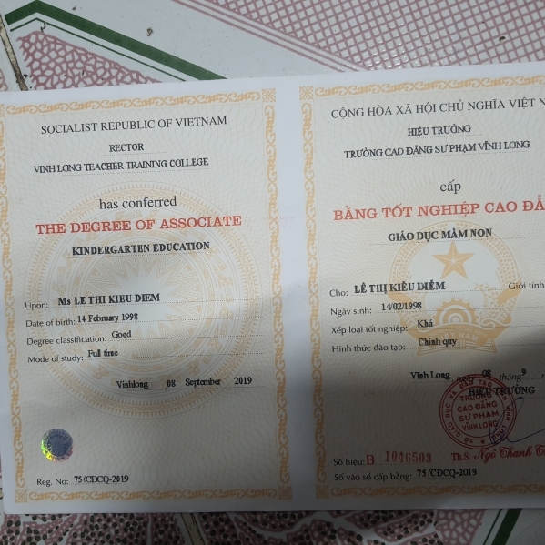 Lê thị kiều diễm