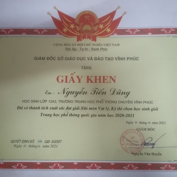 Nguyễn Tiến Dũng 