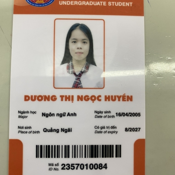 DƯƠNG THỊ NGỌC HUYỀN