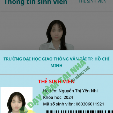 Nguyễn Thị Yến Nhi