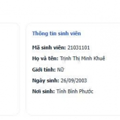 Trịnh Thị Minh Khuê
