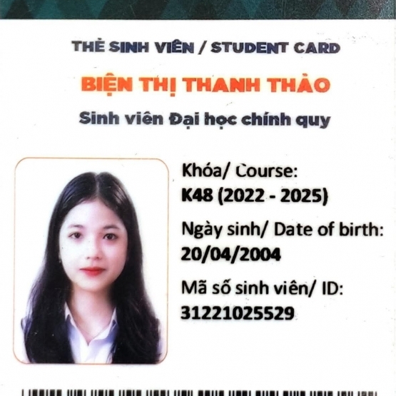 Biện Thị Thanh Thảo