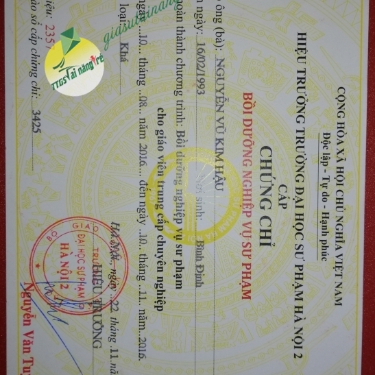 NGUYỄN VŨ KIM HẬU
