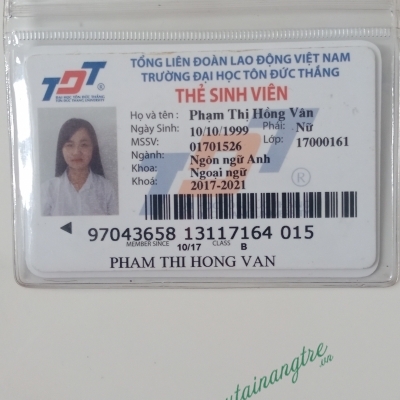 Phạm Thị Hồng Vân