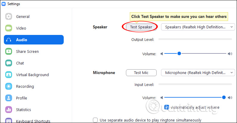 fix lỗi phần mềm zoom