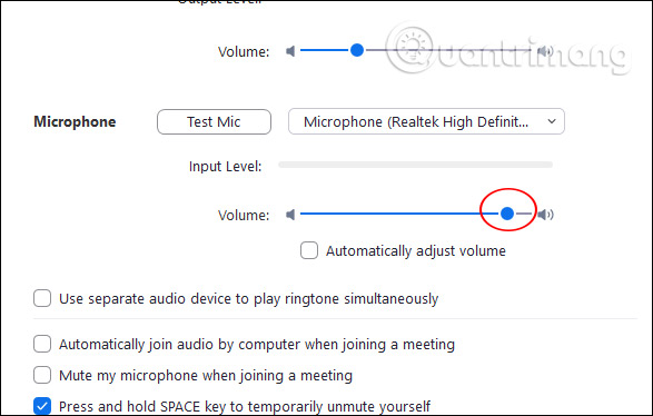 fix lỗi phần mềm zoom