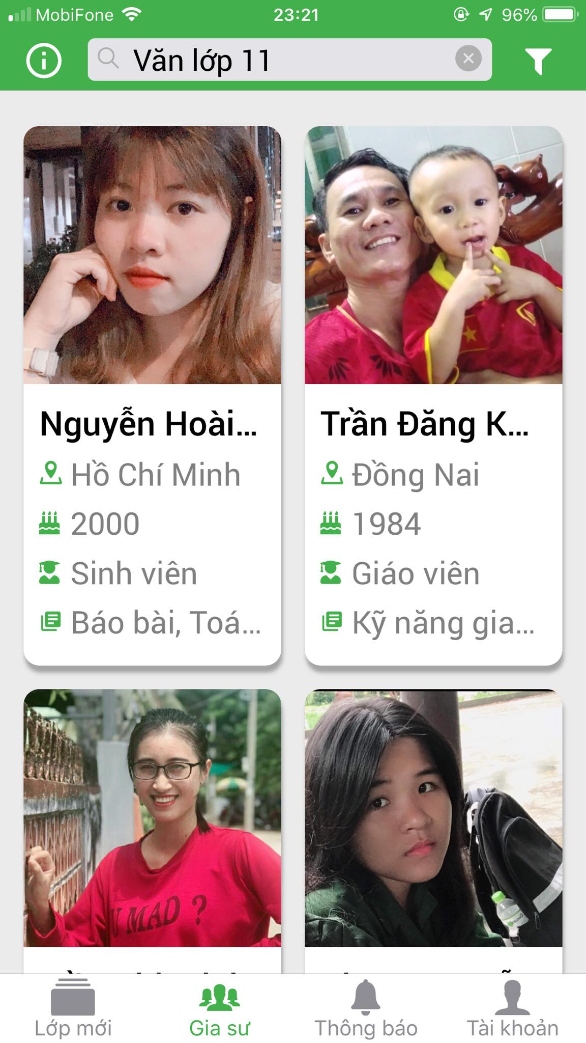 App Daykemtainha.vn Văn lớp 11