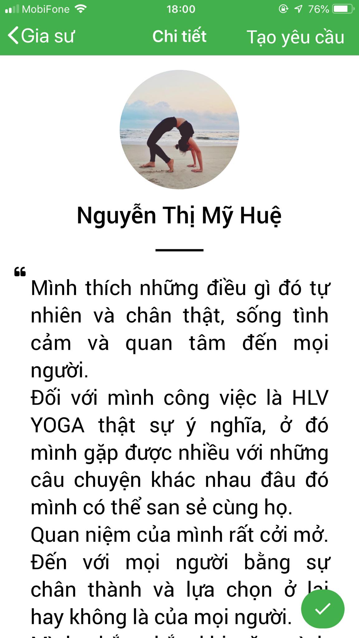 App Daykemtainha.vn Yoga