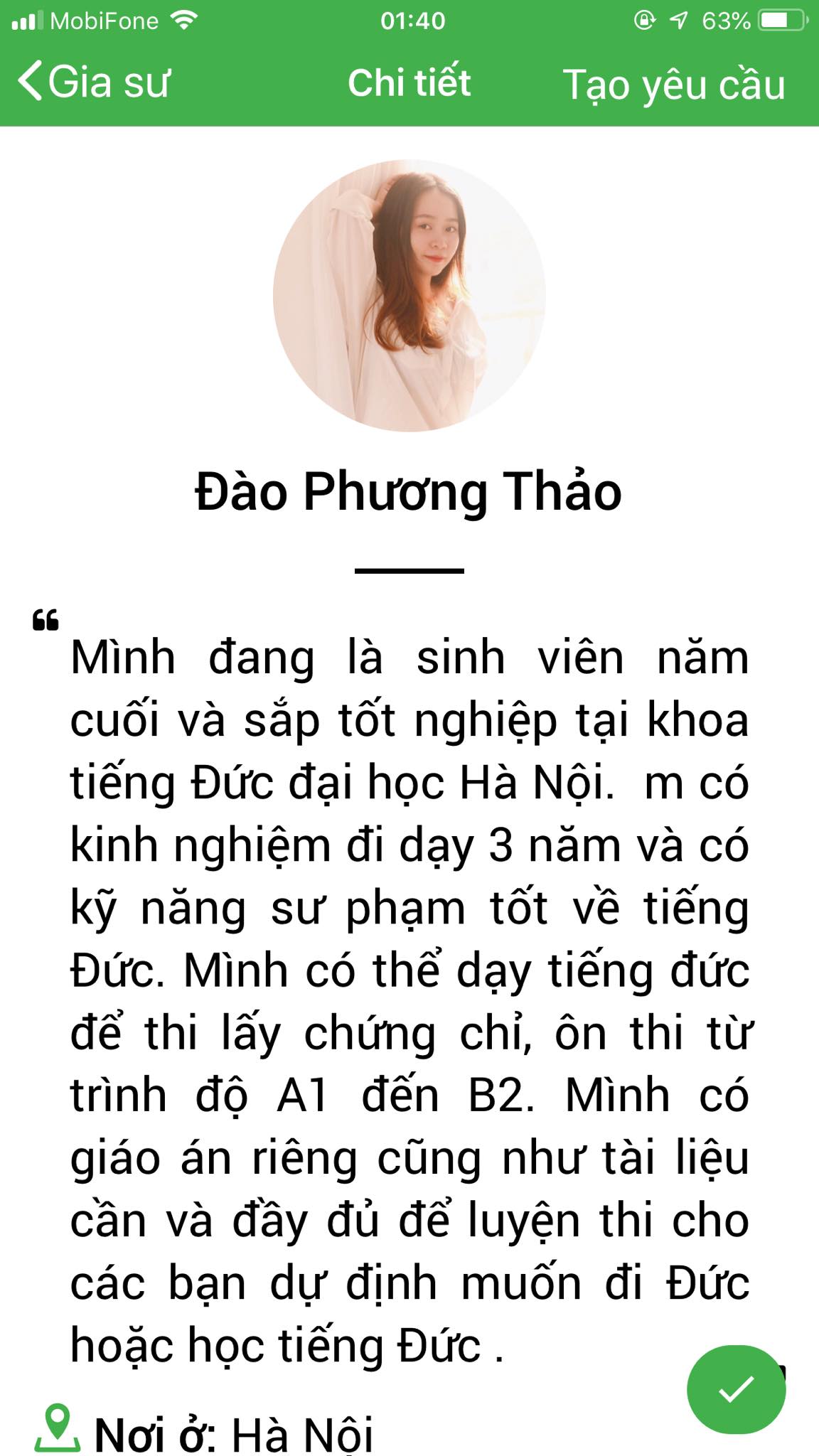  App Daykemtainha.vn tiếng Đức A1