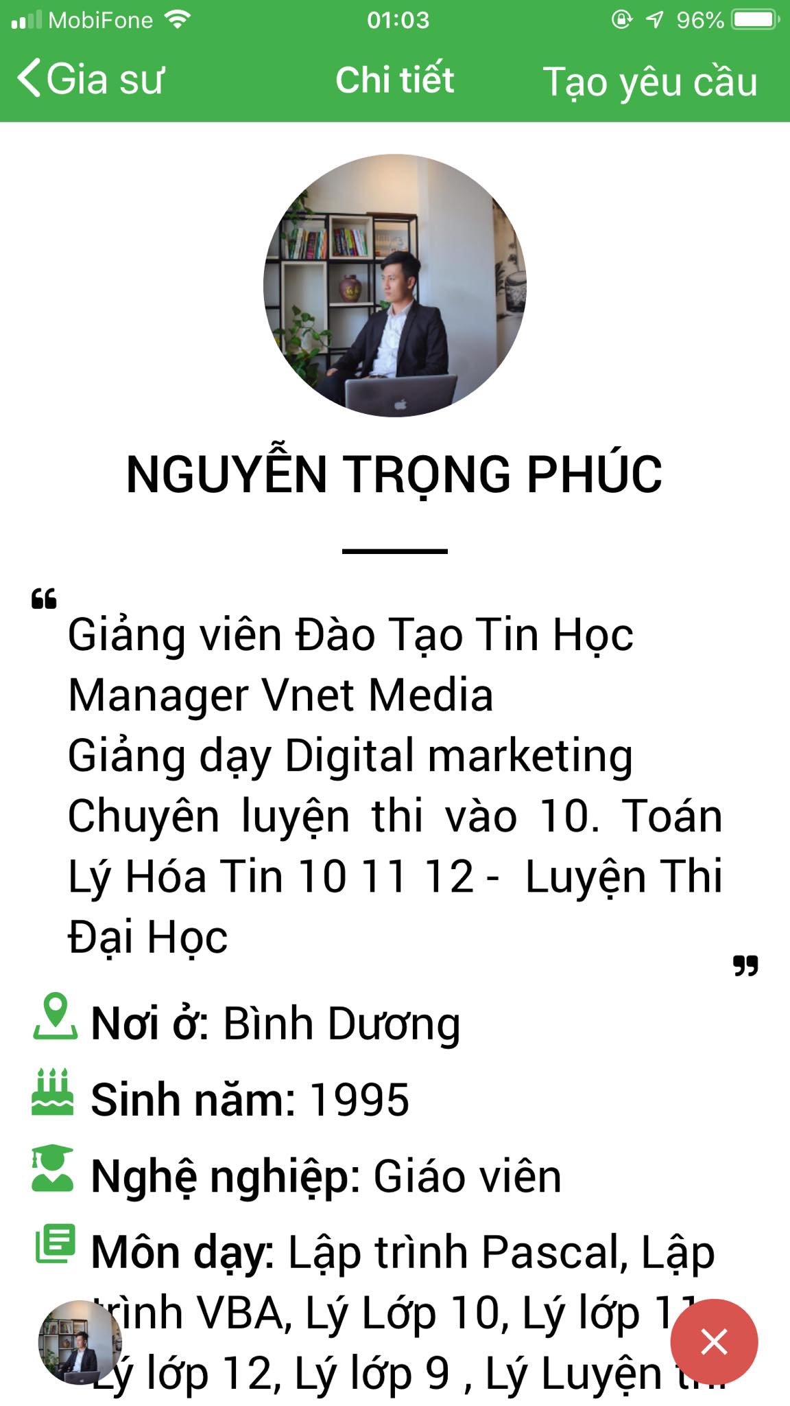 App Daykemtainha.vn Seo