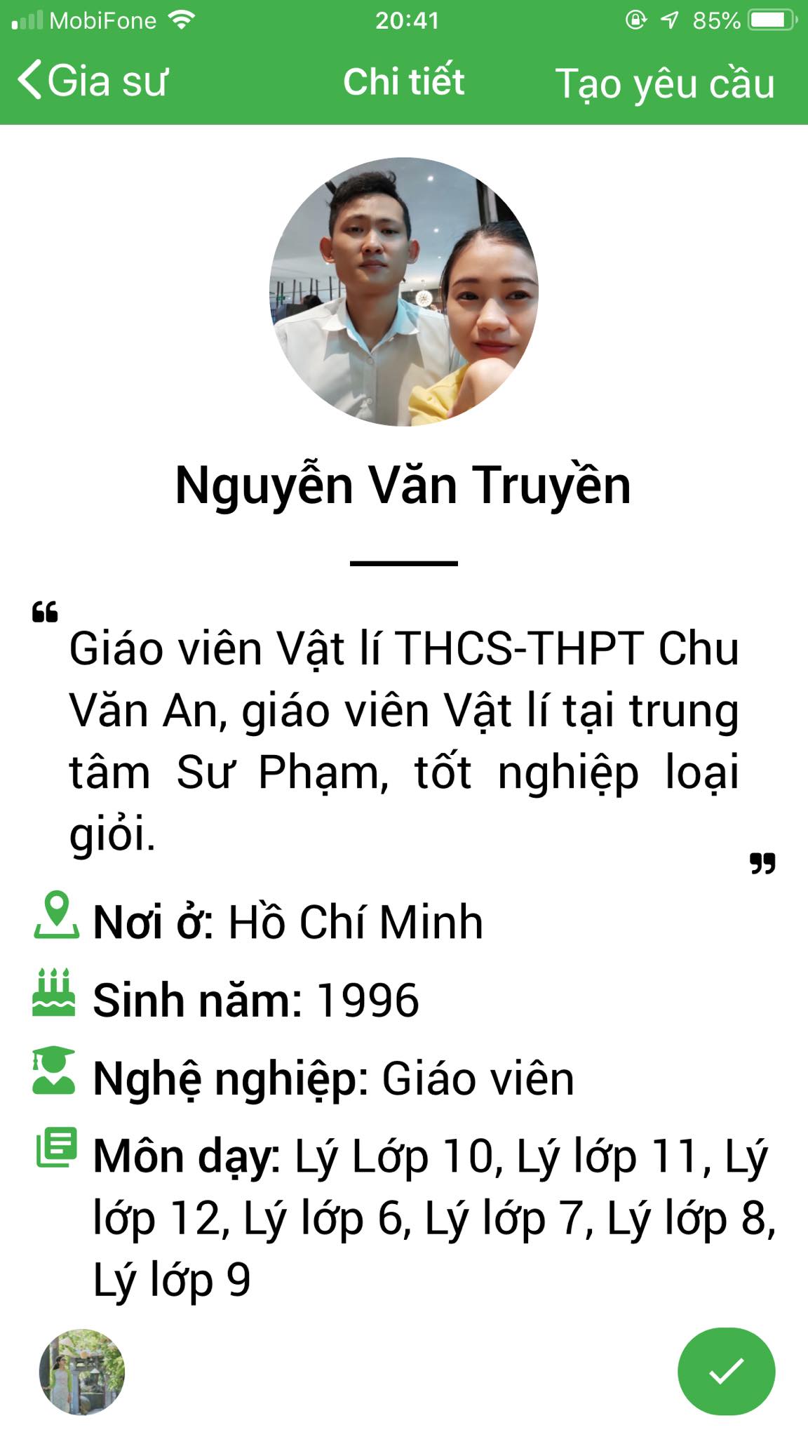App Daykemtainha.vn L&yacute; lớp 6