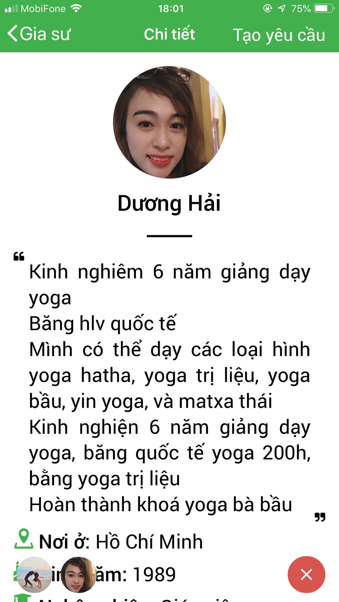 App Daykemtainha.vn Yoga