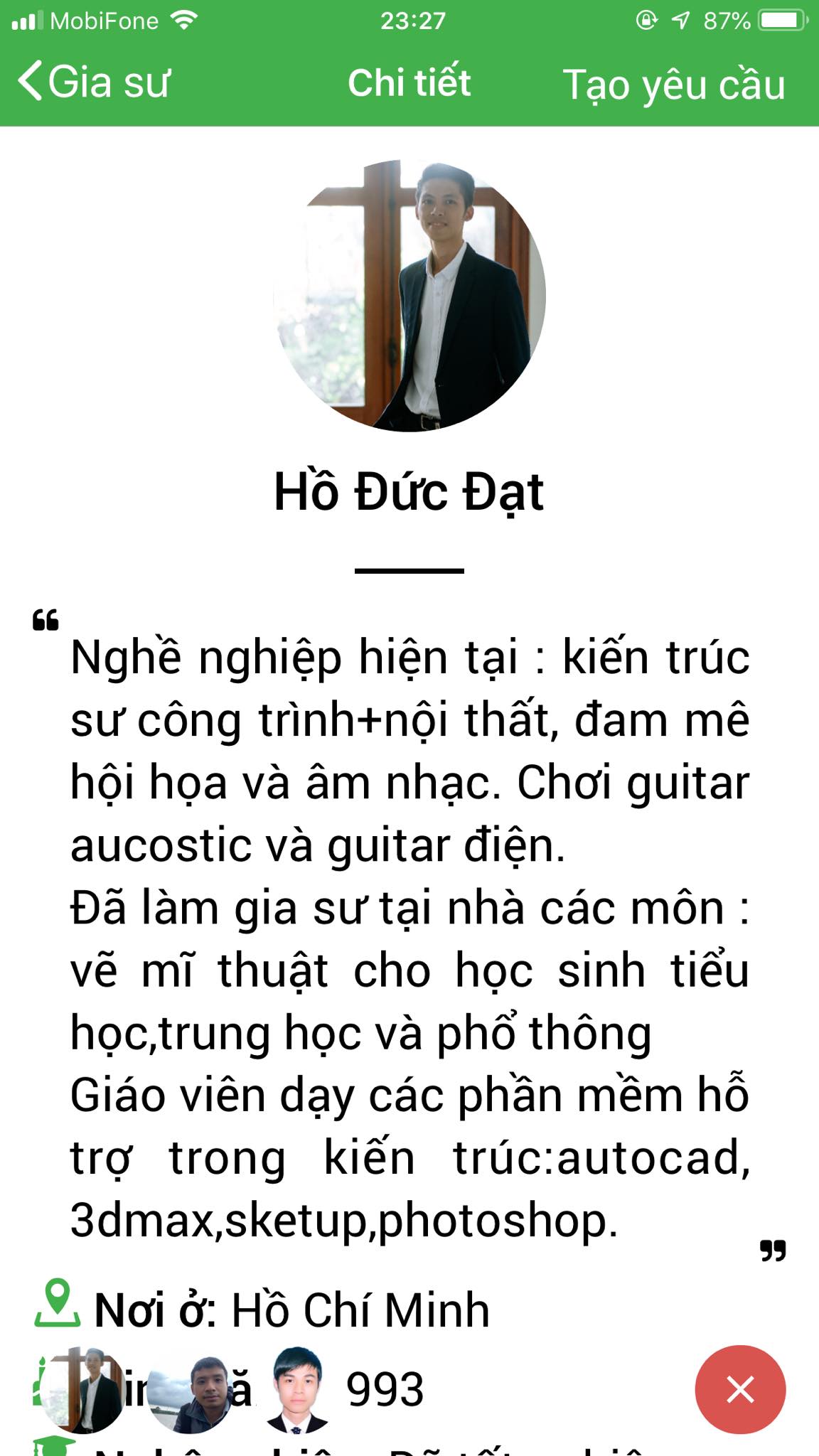 App Daykemtainha.vn AutoCAD